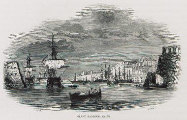Άποψη του Μεγάλου Λιμανιού της Βαλέτας στη Μάλτα.