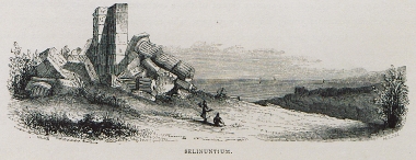 Άποψη των ερειπίων του Σελινούντα.