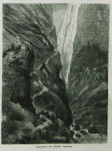 Πλαγιά στην οροσειρά Λίχι ή Σουράμι στη Γεωργία.