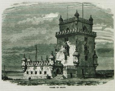 Ο πύργος της Μπελέμ στα περίχωρα της Λισαβώνας.