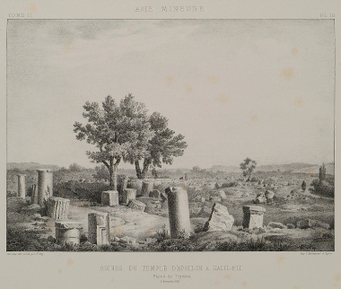 Τα ερείπια του Ναού του Απόλλωνα στη Θύμβρα (σήμερα Χισαρλίκ), αρχαία πόλη κοντά στην Τροία.