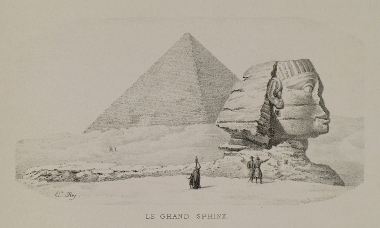 Άποψη της Σφίγγας και της Πυραμίδας του Χεφρίνου στη Γκίζα.