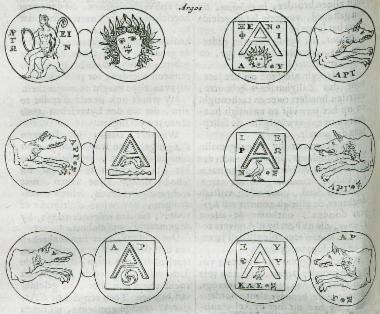 Αρχαία νομίσματα από το Άργος.