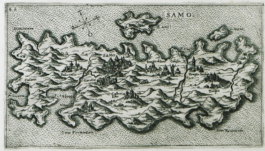 Χάρτης της Σάμου.