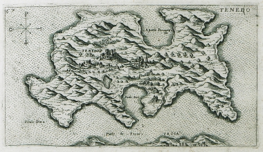 Χάρτης της Τενέδου (Bozcaada).