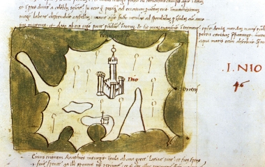 Χάρτης της Ίου (Γεννάδειος Βιβλιοθήκη).