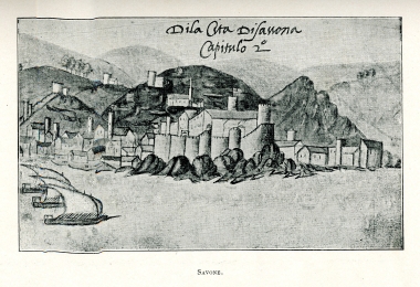 Άποψη της Σαβόνας στην Ιταλία.