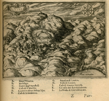 Άποψη της Βηθανίας, κοντά στην Ιερουσαλήμ.