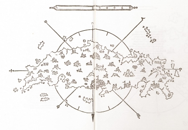 Χάρτης της Κρήτης.