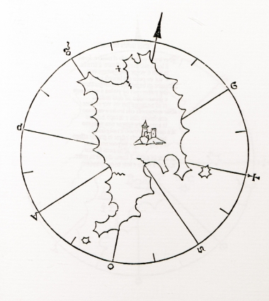 Χάρτης της Σερίφου.