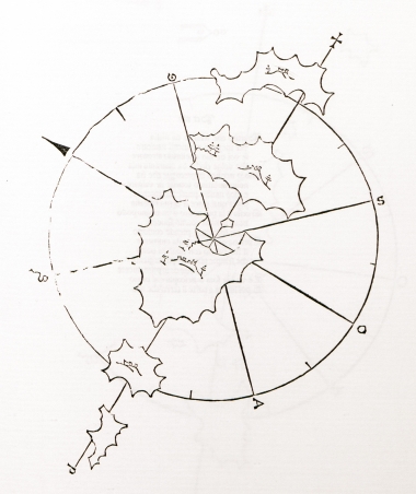 Χάρτης της νήσου Κέρου, των Κουφονησιών, της Σχοινούσας και της Ηρακλειάς.