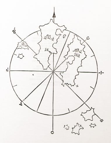 Χάρτης της Αλοννήσου και της Περιστέρας.
