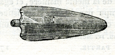 Χάλκινη λόγχη από την Ιθώμη της Μεσσηνίας.