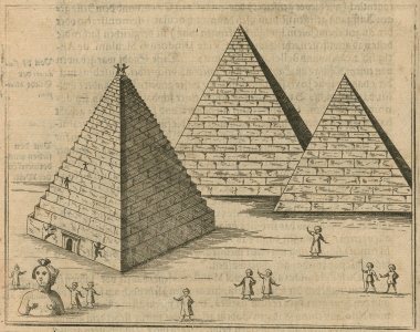 Άποψη των Πυραμίδων της Γκίζας με τη Σφίγγα.