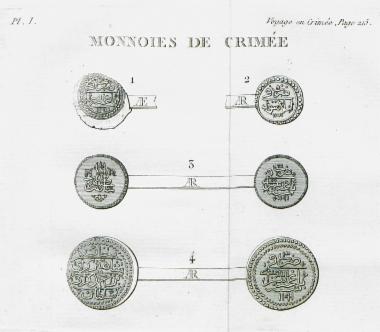 Νομίσματα της Κριμαίας την οθωμανική περίοδο.