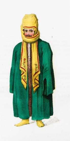 Οθωμανός με παραδοσιακή ενδυμασία.