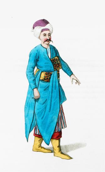 Υπηρέτης εύπορου Οθωμανού.