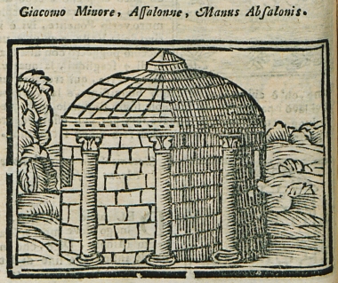 Ο χώρος όπου σύμφωνα με την παράδοση ετάφη ο Ιάκωβος ο Μικρός. Ο τάφος του Αβεσσαλώμ.