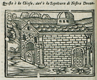 Το παρεκκλήσιο της Κοιμήσεως της Θεοτόκου στην Ιερουσαλήμ.