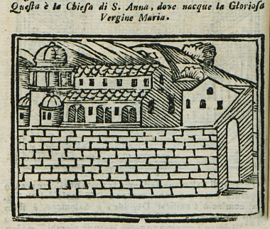 Εκκλησία της Αγίας Άννης στην Ιερουσαλήμ, στο σημείο όπου υποτίθεται ότι βρισκόταν η οικία του Ιωακείμ και της Άννας, και όπου γεννήθηκε η Παρθένος Μαρία.