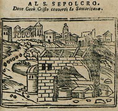 Ερείπια εκκλησίας στον δρόμο από την Ιερουσαλήμ προς τη Σαμάρεια, στο σημείο όπου ο Ιησούς συνάντησε τη Σαμαρείτισσα γυναίκα.