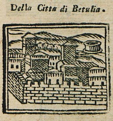 Άποψη πόλης στα περίχωρα της Τιβεριάδας. Κατά τον περιηγητή ταυτίζεται με τη βιβλική Βαιτυλούα.