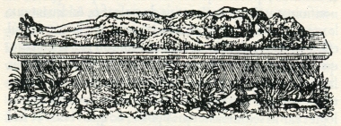 Μούμια την οποία είδε ο Αντρέ Τεβέ στην Αίγυπτο.