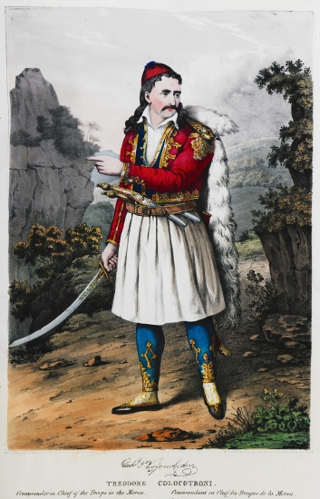 Προσωπογραφία του Θεόδωρου Κολοκοτρώνη.