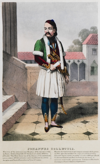 Προσωπογραφία του Ιωάννη Κωλέττη.