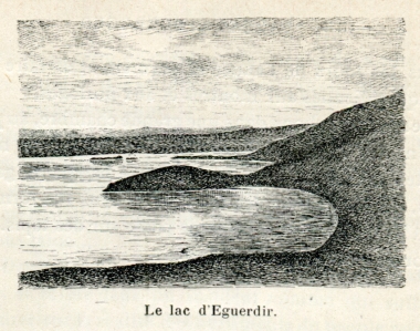 Άποψη της λίμνης Εγιρντίρ.