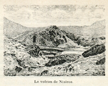 Άποψη του ηφαιστείου της Νισύρου.
