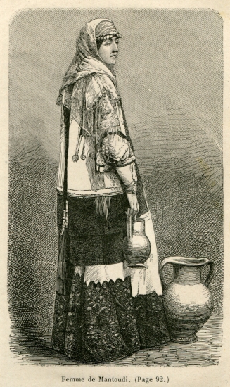 Γυναίκα από το Μαντούδι, Εύβοια.