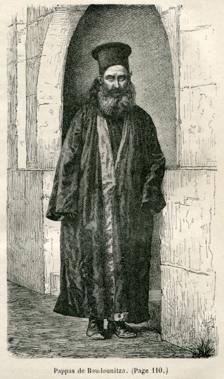 Ιερέας από την Μενδενίτσα, Φθιώτιδα.