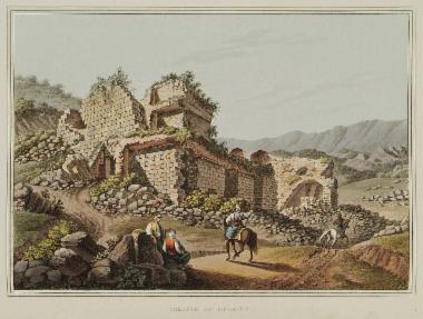 Αρχαία δεξαμενή στην περιοχή Βαλ ντι Νότο στη νοτιοανατολική Σικελία. Πιθανότατα απεικονίζεται κάποιο νεότερο κτίσμα γύρω από τη ρωμαϊκή δεξαμενή στην Έννα.