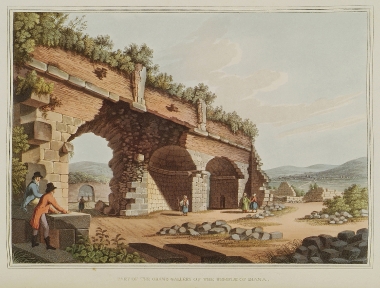 Ρωμαϊκό κτίσμα, πιθανότατα λουτρά, στην Έφεσο.