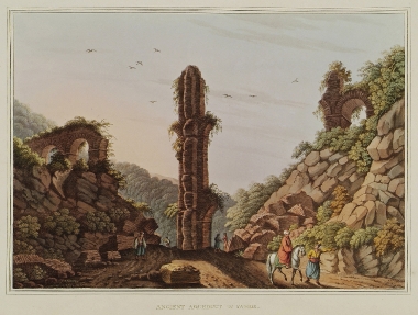 Ρωμαϊκό υδραγωγείο στο Όρος Κάστρο στη Σάμο. Το υδραγωγείο αυτό συνδέονταν (ουσιαστικά ήταν προέκταση) με το Ευπαλίνειο όρυγμα, μία αρχαϊκή σήραγγα κοντά στο Πυθαγόρειο, η οποία χρησίμευε σαν υδραγωγείο.