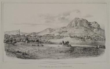 Η Σικυώνα στην Κορινθία. Άποψη από τα ερείπια του Αρχαίου Θεάτρου της πόλης.