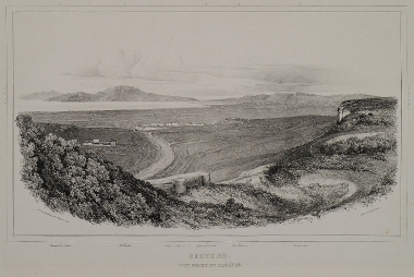 Η Σικυώνα στην Κορινθία. Άποψη από τα ερείπια του Αρχαίου Θεάτρου της πόλης.