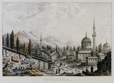 Άποψη των Θυατείρων στη Μικρά Ασία.