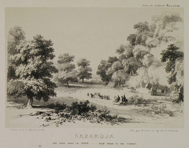 Τοπίο στη λίμνη Σαμπάντζα (Βοάνη), στα περίχωρα της Νικομήδειας.
