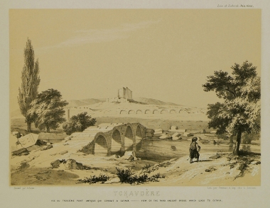 Μία από τις ρωμαϊκές γέφυρες του ποταμού Πενκαλάς, στο Σαβντάρχισαρ της Μικράς Ασίας.