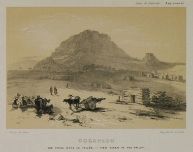 Άποψη της κοιλάδας του Ντογκανλί, σήμερα Γιαζιλίκαγια, κοντά στο Εσκί Σεχίρ. Ο αρχαιολογικός χώρος ονομάζεται επίσης πόλη του Μίδα, λόγω του πλήθους φρυγικών μνημείων που βρίσκονται σε αυτόν, και αποτελεί μέρος του ευρύτερου χώρου της Φρυγικής κοιλάδας.