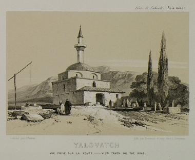 Άποψη τεμένους στα περίχωρα της πόλης Γιαλβάς, που είναι χτισμένη δίπλα στην αρχαία Αντιόχεια της Πισιδίας, στην Μικρά Ασία.