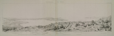 Πανοραμική άποψη της περιοχής της αρχαίας Τέως και του κόλπου του Σιγιατζίκ.