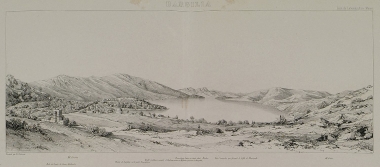 Άποψη των ερειπίων της αρχαίας πόλης Βαργυλίας.