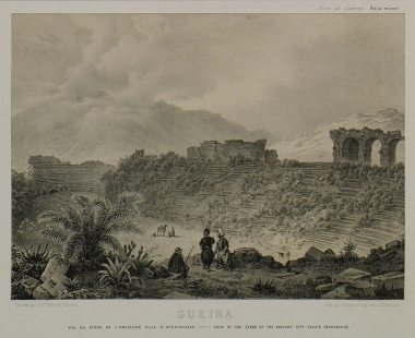 Άποψη του Σταδίου της Αφροδισιάδας της Καρίας.