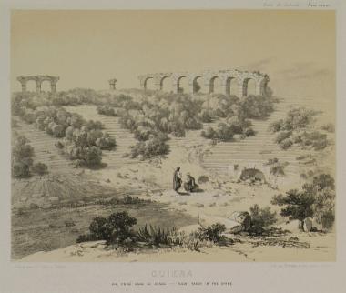Μερική άποψη της στοάς του Τιβέριου στην Aγορά της Αφροδισιάδας της Καρίας.