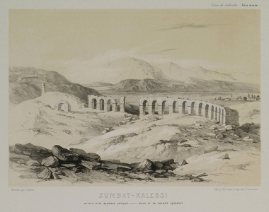 Ερείπια υδραγωγείου στην περιοχή της Αντιόχειας της Πισιδίας, κοντά στην πόλη Γιαλβάς.