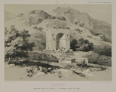 Μνημείο στην οροσειρά του Ταύρου της Κιλικίας, κοντά στο οροπέδιο Αλατζά, στην περιοχή του Ερντεμλί.