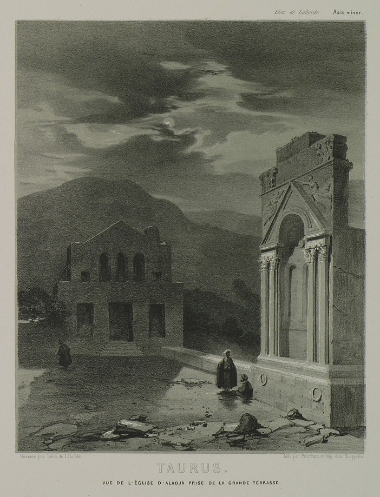 Ερειπωμένες εκκλησίες στο οροπέδιο Αλατζά, στην περιοχή του Ερντεμλί.